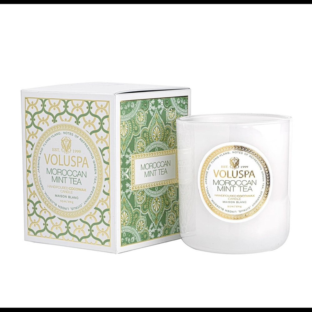 Voluspa Moroccan Mint Tea Candle - Thumbnail 3